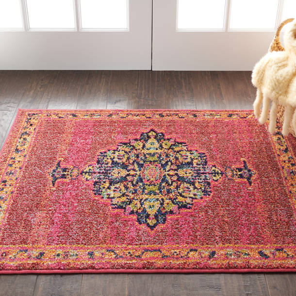 World Menagerie Lundy Performance Blue Rug & Reviews Wayfair